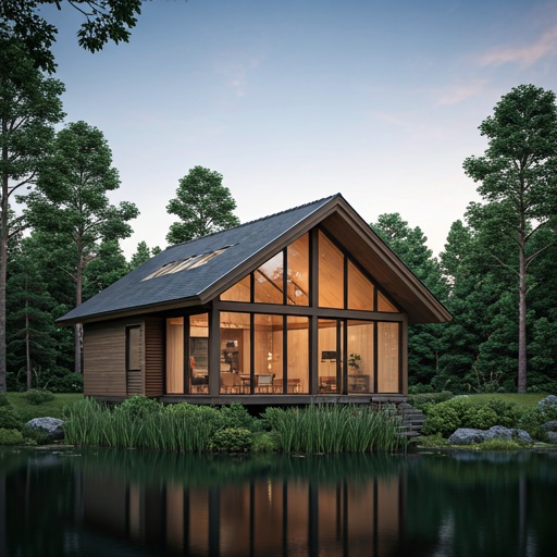 Lake house architecture